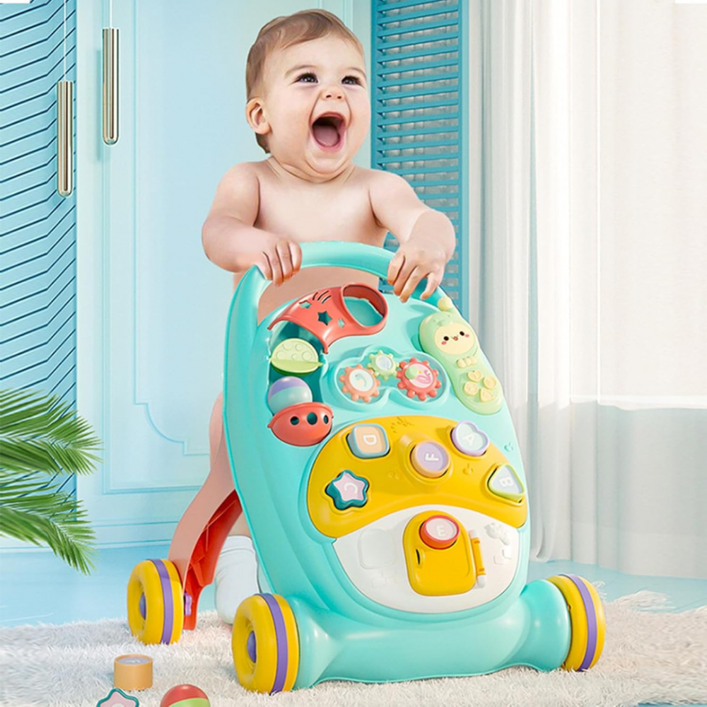 Antepremergător 2 în 1 pentru copii, Turcoaz [3]