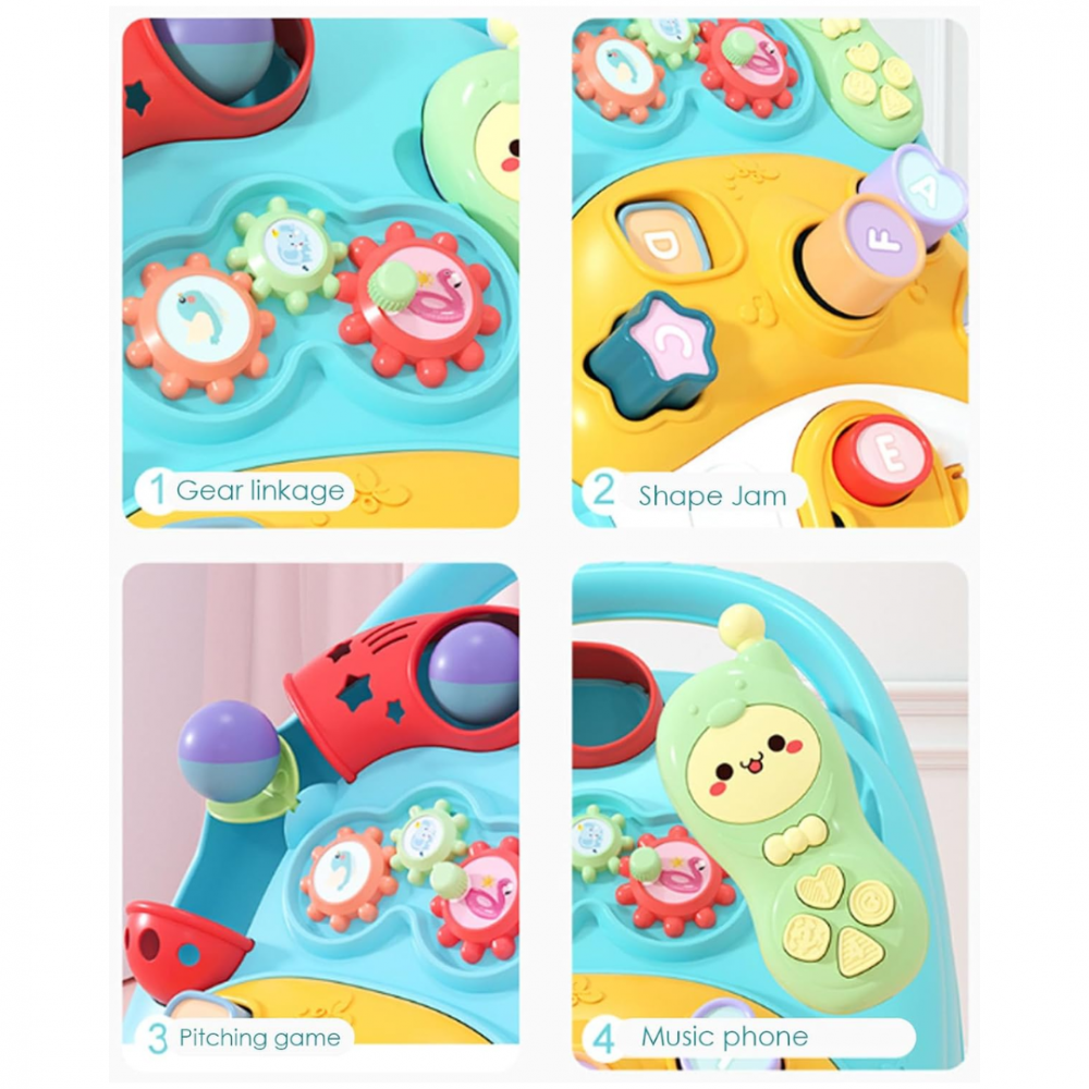 Antepremergător 2 în 1 pentru copii, Turcoaz [5]