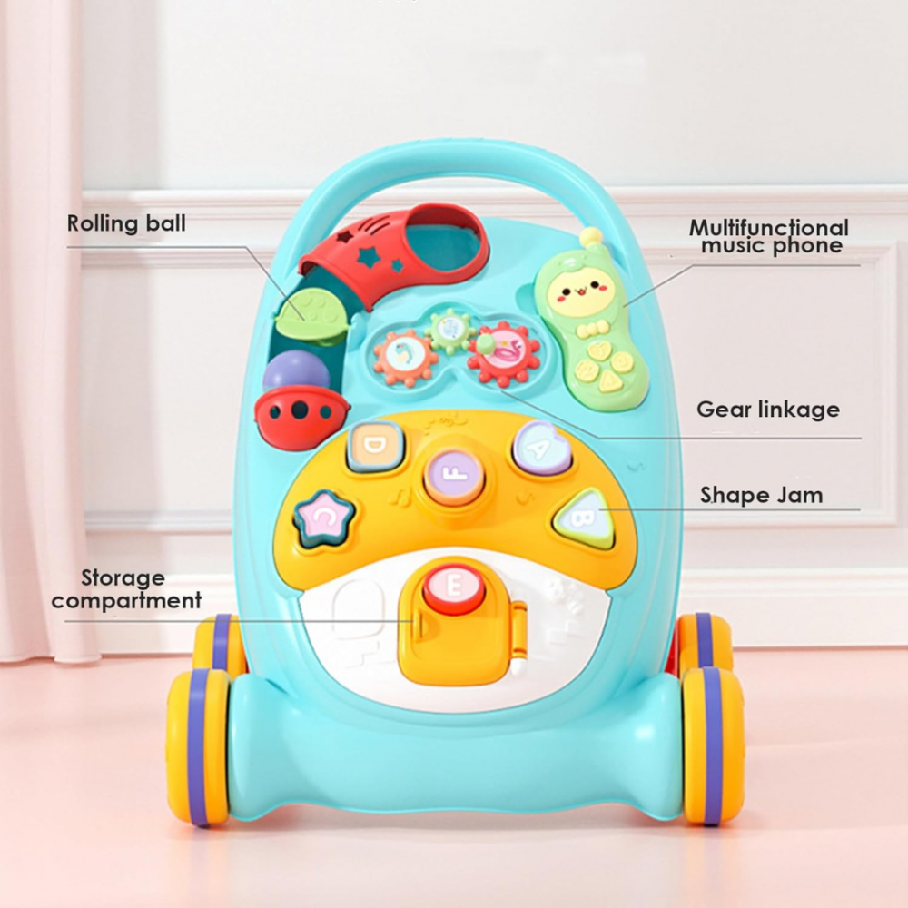 Antepremergător 2 în 1 pentru copii, Turcoaz [4]