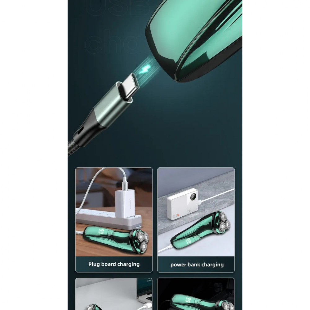 Aparat de bărbierit electric, Waterproof [3]