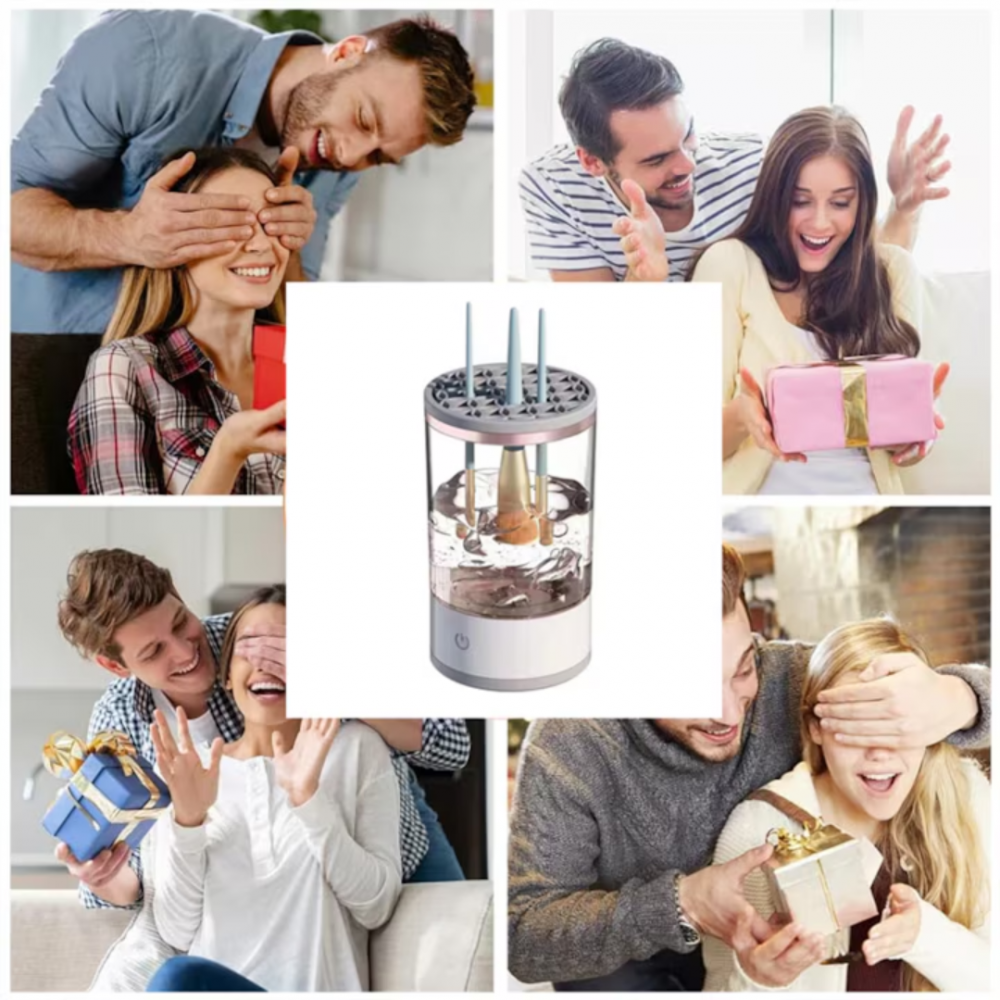 Aparat portabil pentru curățarea pensulelor de machiaj, 7000 RPM [8]