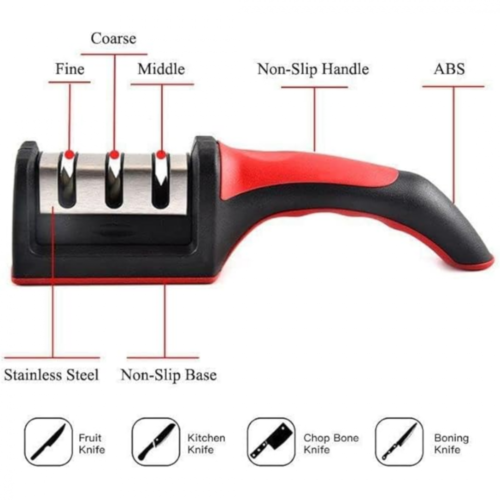 Ascuțitor pentru cuțite cu 3 etape [3]