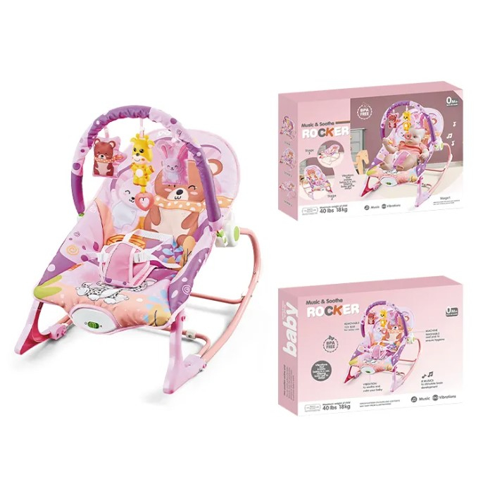 Balansoar si scaun 10 in 1 pentru bebelusi si copii, varsta 0luni +, cu vibratii calmante, greutate maxima admisa 25 kg [2]