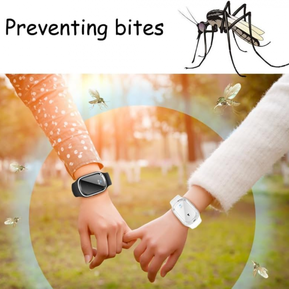 Brățară anti-țânțari cu ultrasunete, neagră [3]