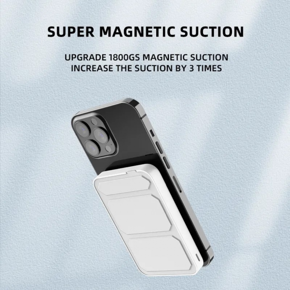 Baterie externă MagSafe 5000mAh, albă [7]