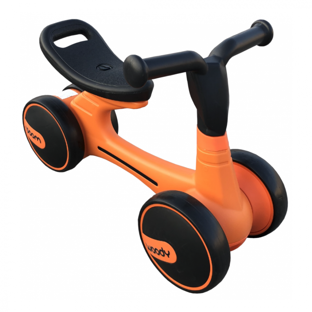 Bicicleta fără pedale cu 4 roți, Portocaliu [1]
