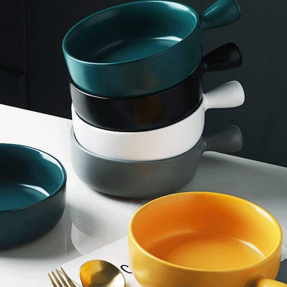 Bol termorezistent din ceramică, Albastru [6]