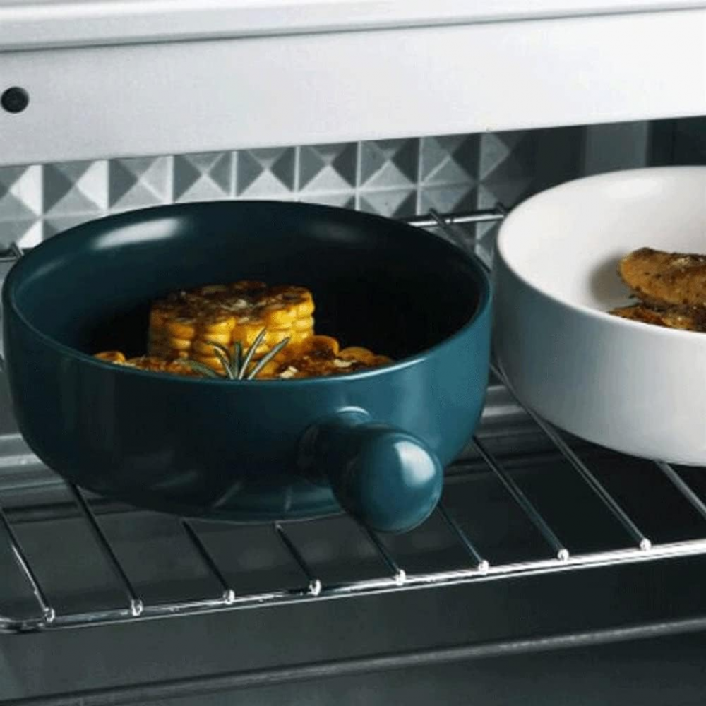 Bol termorezistent din ceramică, Albastru [4]