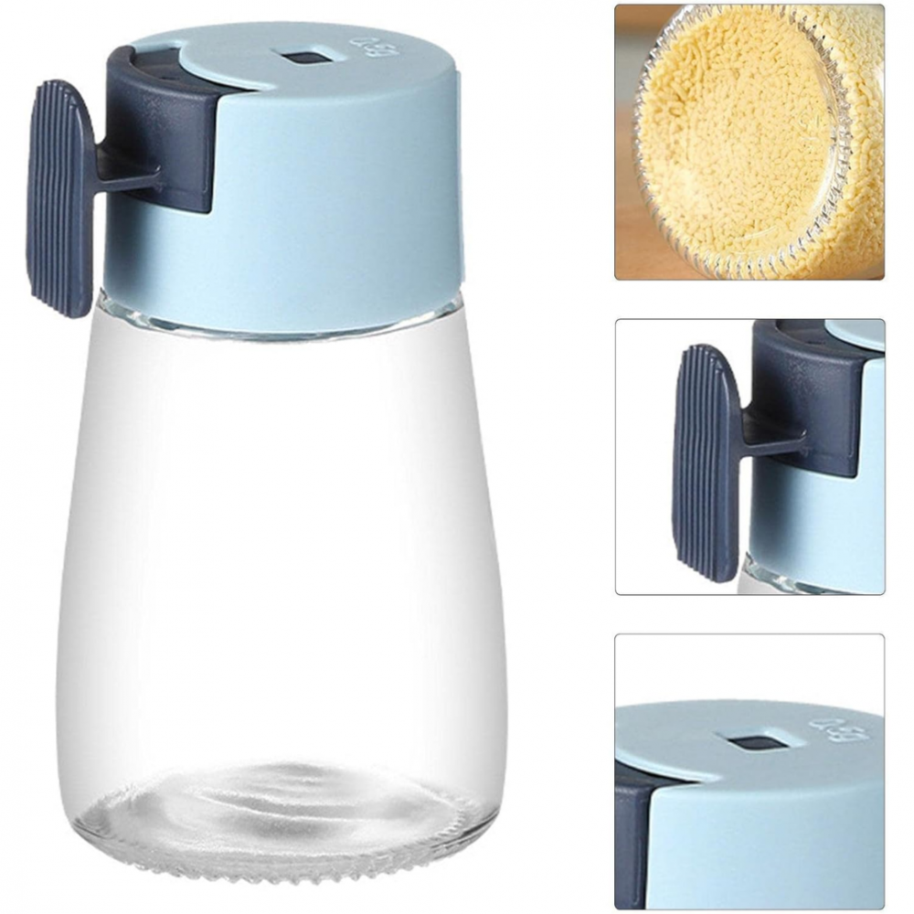 Borcan pentru condimente cu recipient, Bleu [2]