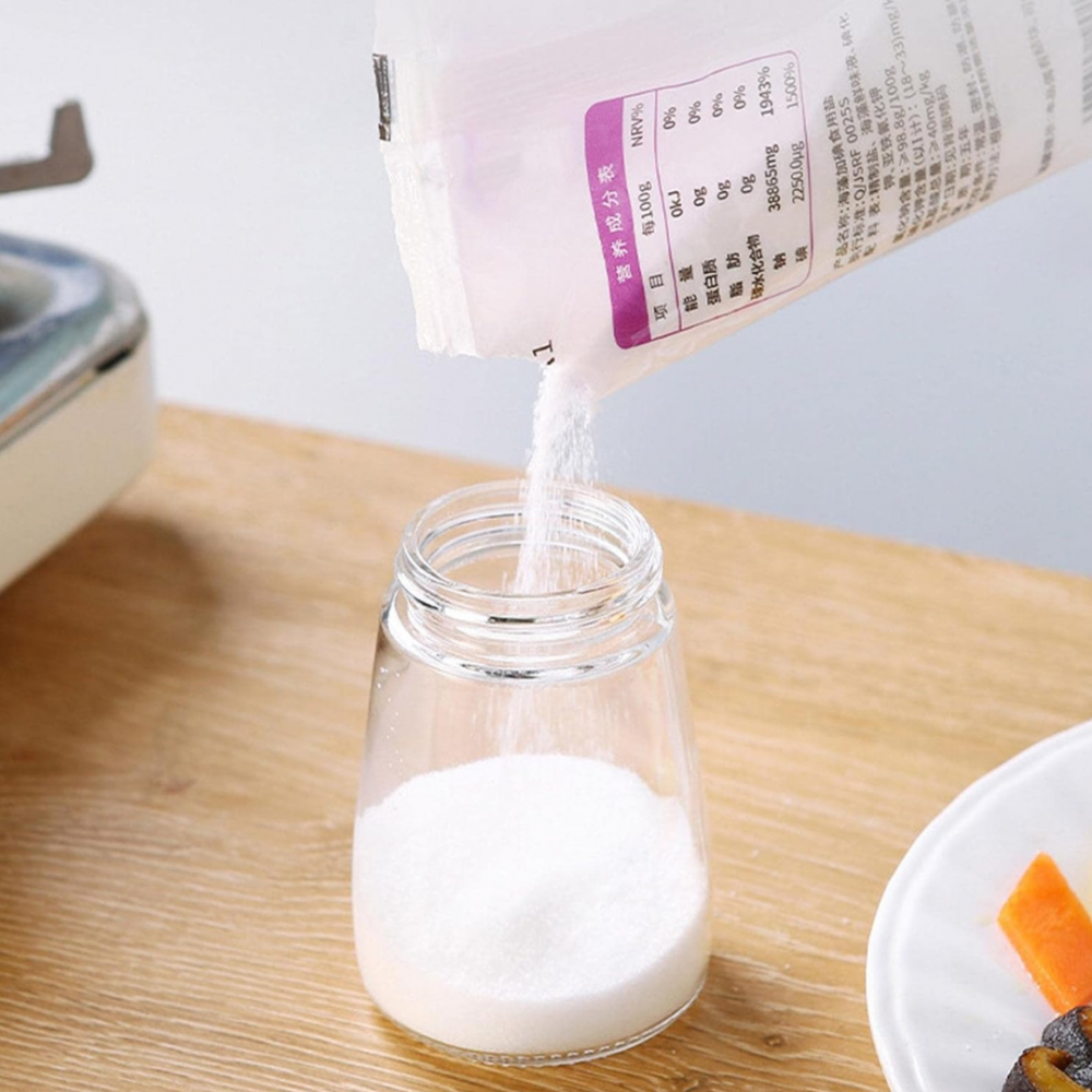 Borcan pentru condimente cu recipient, Verde [3]