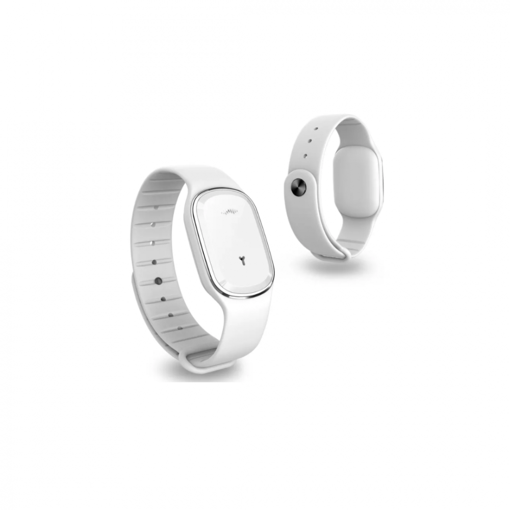 Brățară anti-țânțari cu ultrasunete, albă [1]