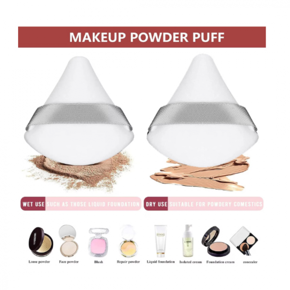 Burete machiaj reutilizabil, super soft, Alb [5]