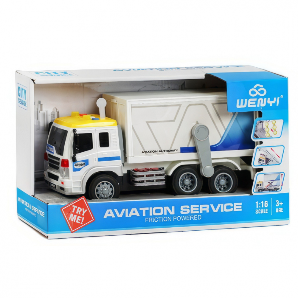 Camion intervenție cu nacelă pentru service avioane [6]