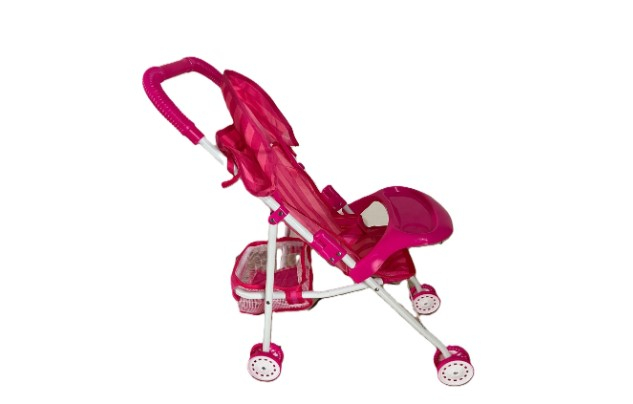 Carucior papusi, pliabil, ideal pentru joaca de rol. Roz [4]