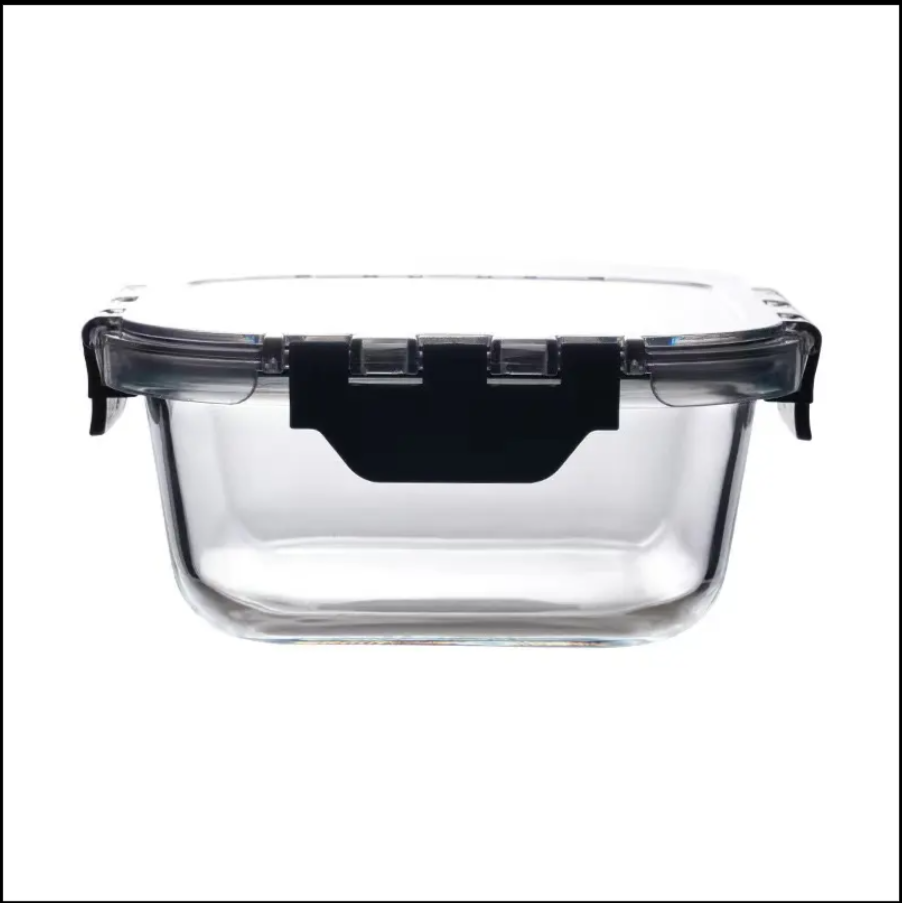 Caserola alimentara din sticla, capac etans, 1040ml [3]