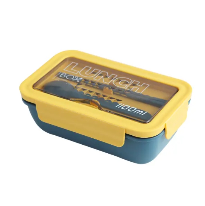 Caserola alimentara portabila, 1100ml, Albastru [1]