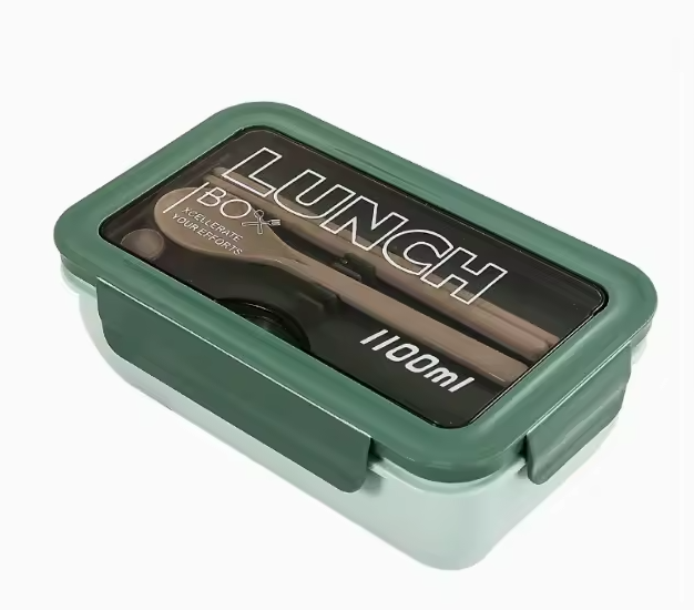 Caserola alimentara portabila, 1100ml, Verde [1]