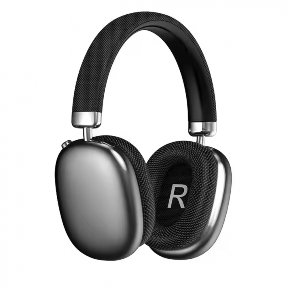 Casti Over the Ear, Wireless, Bluetooth 5.3, Sunet HiFi, Stereo Surround, Gri [1]