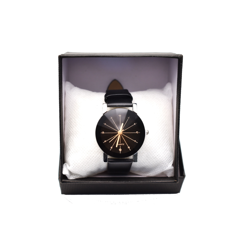 Ceas Unisex elegant/casual cu curea din piele ecologică [1]