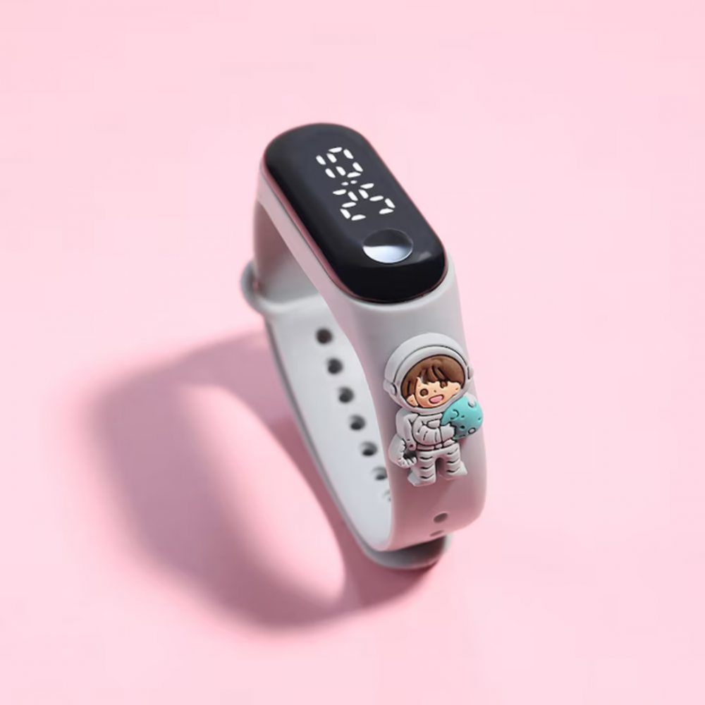 Ceas pentru Copii, model Cosmonaut, Gri [2]