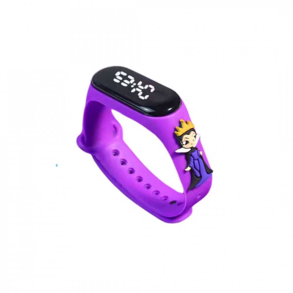 Ceas pentru Copii, model Împarăteasă, Mov [1]