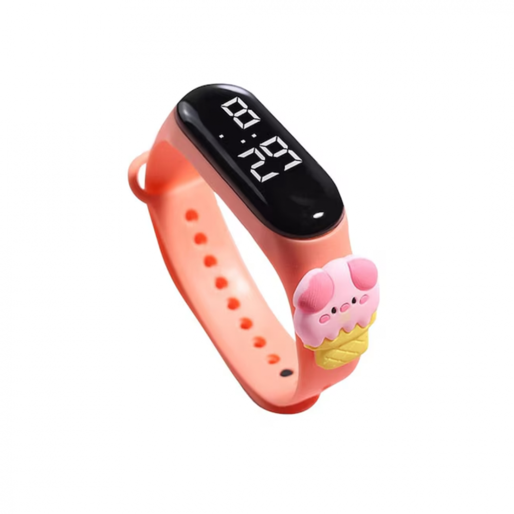 Ceas pentru Copii, model Purceluș, Roz [1]