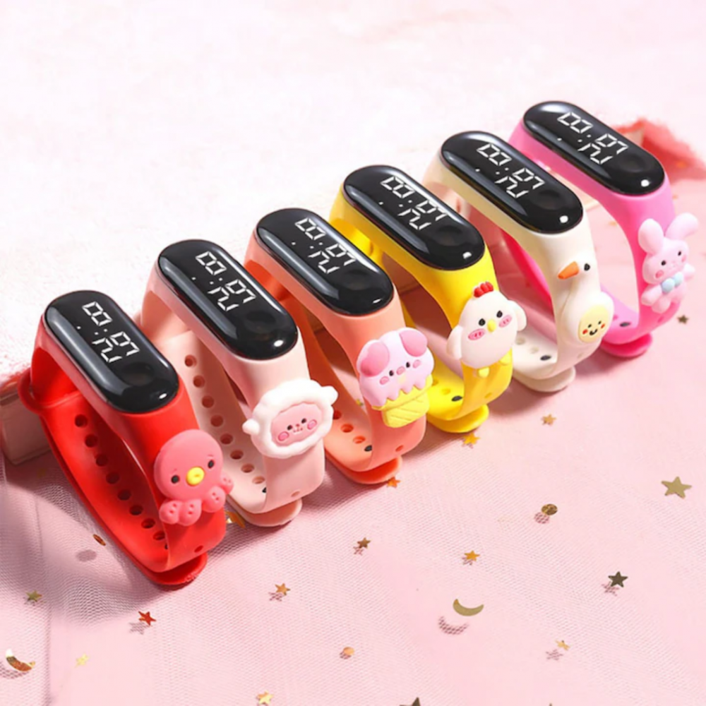 Ceas pentru Copii, model Gâscă, Alb [4]