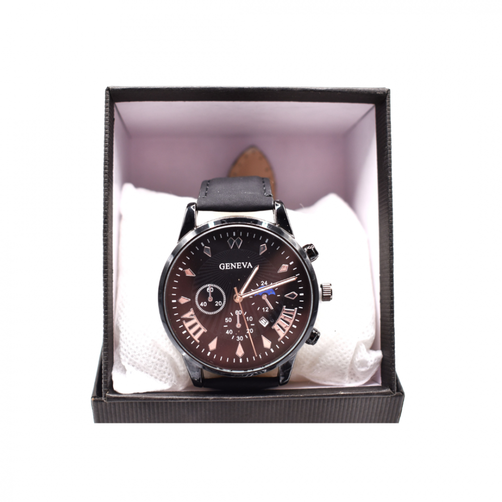 Ceas bărbătesc din oțel inoxidabil cu brățară [4]