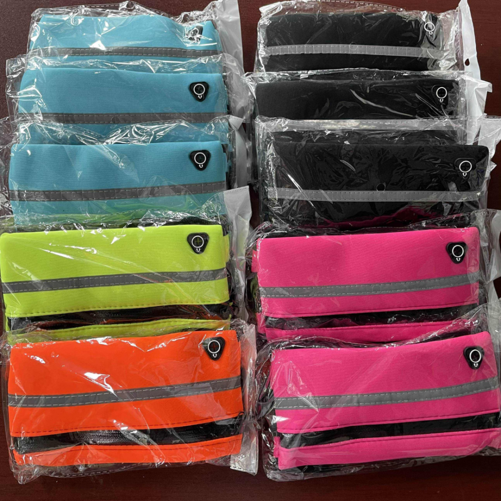 Centură alergare tip borsetă, roz [5]