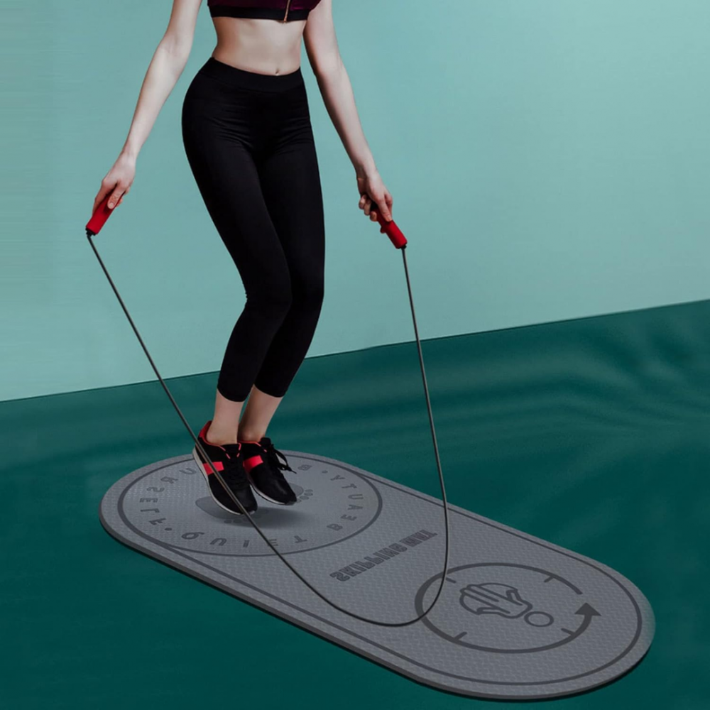 Saltea antrenament fitness/yoga, gri [7]