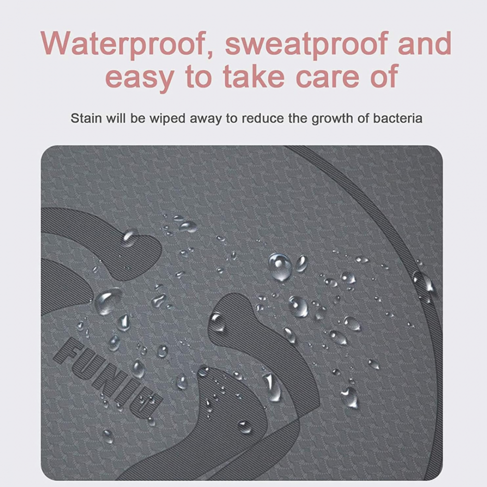 Saltea antrenament fitness/yoga, gri [3]