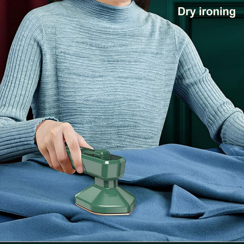 Fier de călcat portabil, 33W, verde [8]