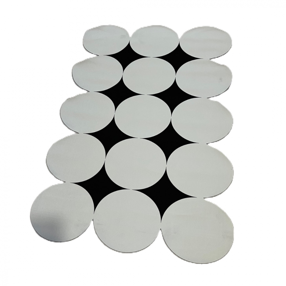 Covoraș antiderapant pentru baie/bucătărie, 60x90 cm, model Cerc [1]