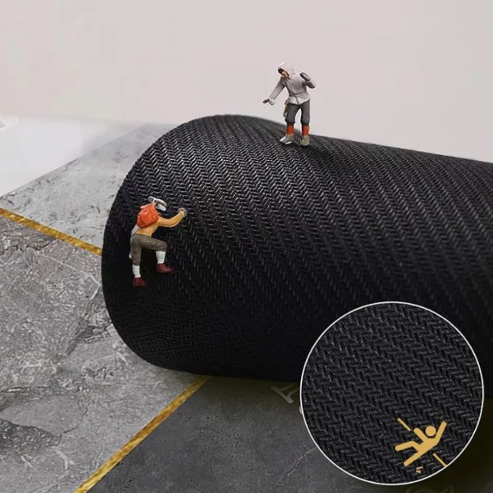 Covoraș antiderapant pentru baie/bucătărie, Negru [4]