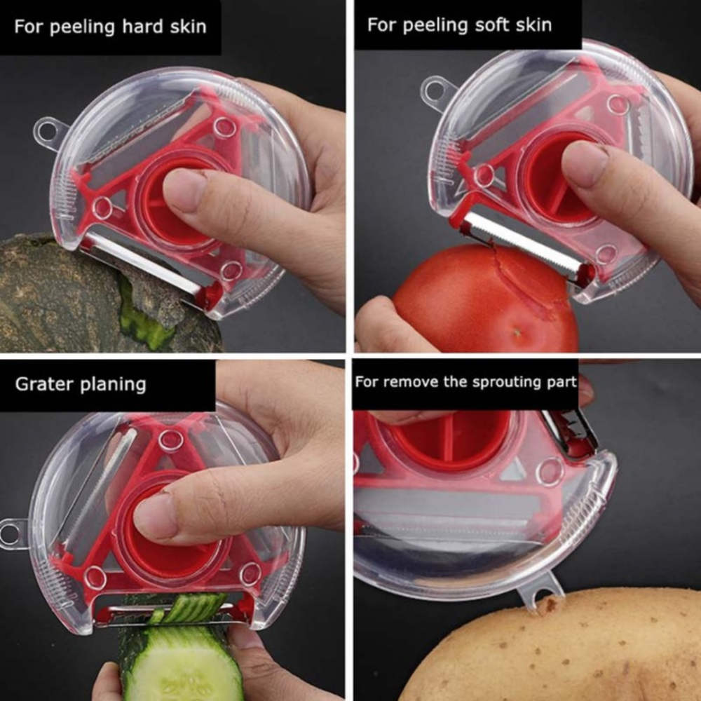 Curățător 3 în 1 multifuncțional, Roșu [2]