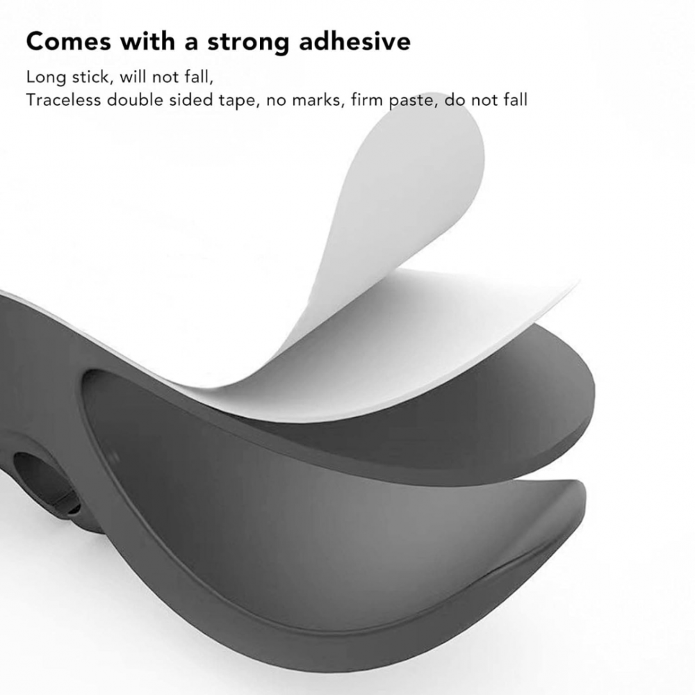 Organizator de cablu din silicon pentru electrocasnice, Alb [5]