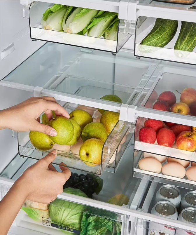 Cutie pentru depozitare oua, pridere pe suport, Transparent [4]