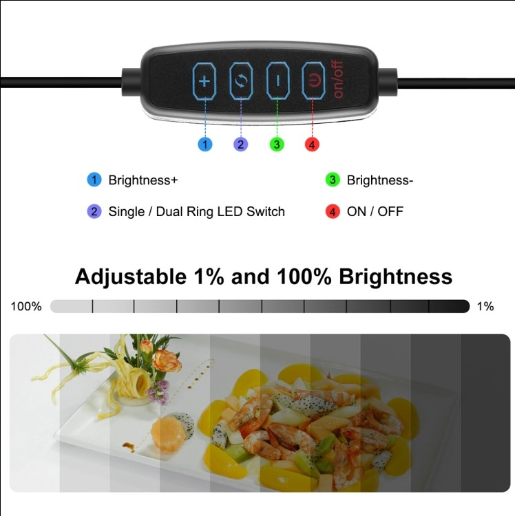 Cutie pliabilă pentru studio foto, 30x30cm, cu LED, fundaluri multicolore [3]