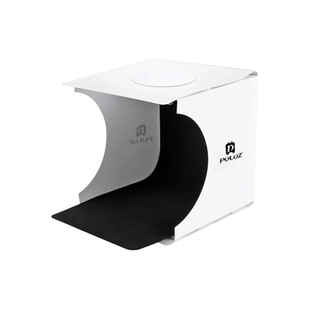 Cutie pliabilă pentru studio foto cu LED și 6 culori fundal [2]