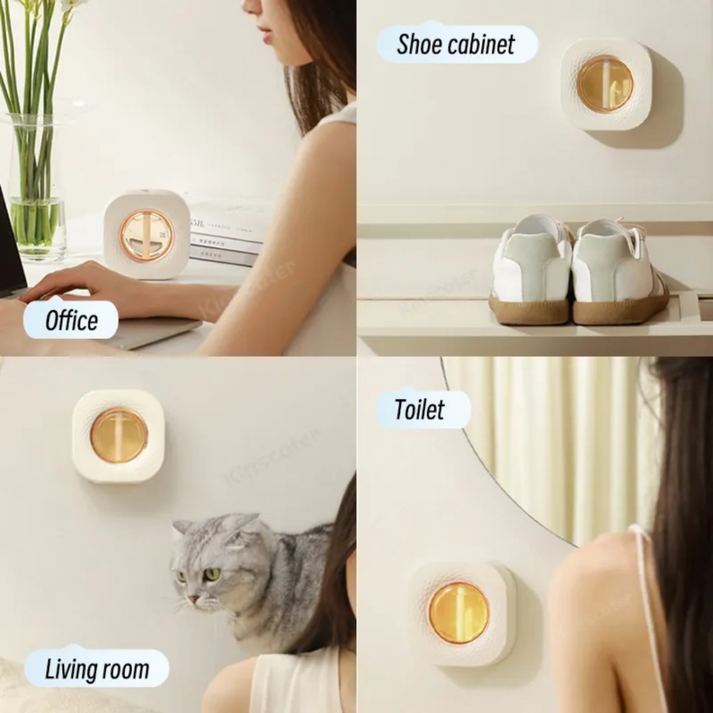 Difuzor aromaterapie și umidificator, cu uleiuri esențiale [4]