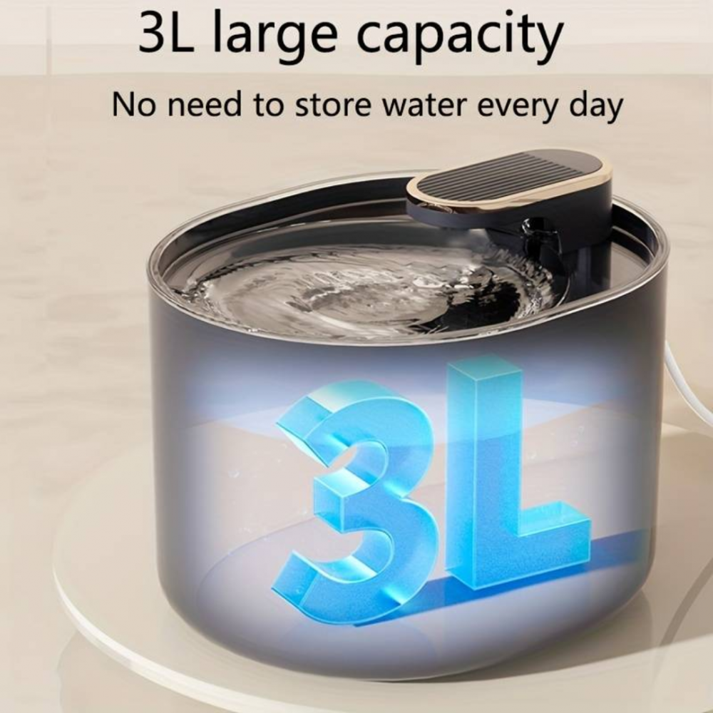 Dispenser de apă pentru câini și pisici, cu recirculare și filtrare prin cărbune activ, încărcare USB [5]