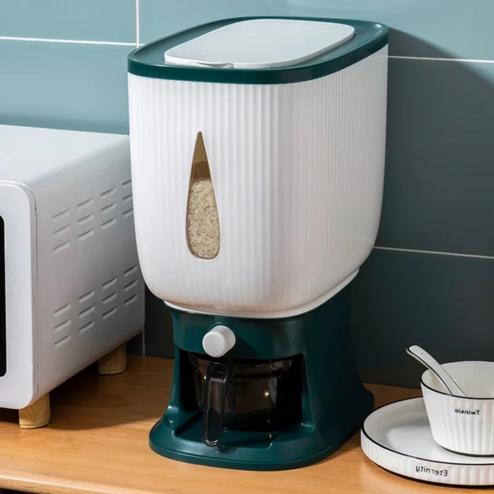 Dispenser pentru cereale, Verde [2]