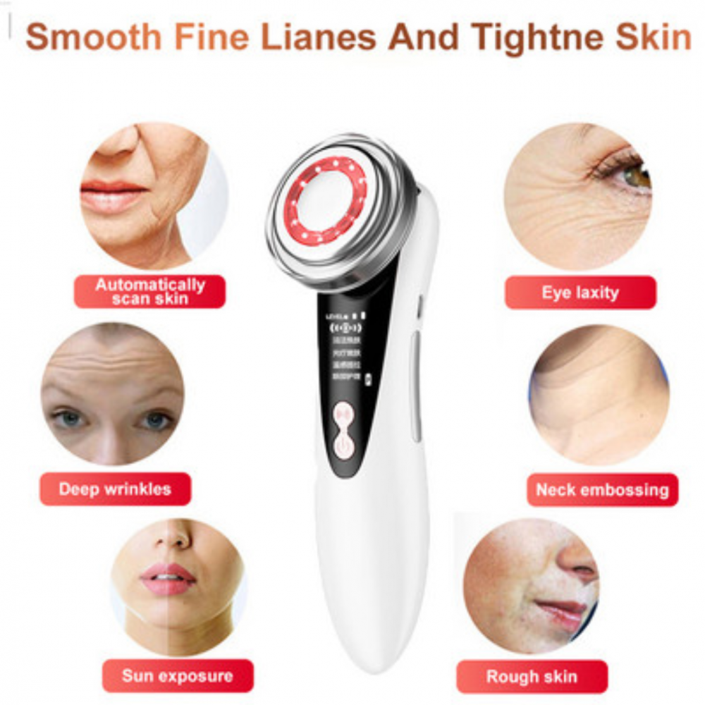 Dispozitiv LED pentru ridicarea feței, îngrijirea pielii cu ultrasunete [8]