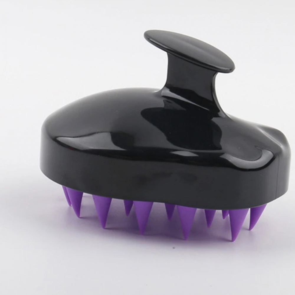 Dispozitiv pentru masaj capilar, Negru/Mov [7]