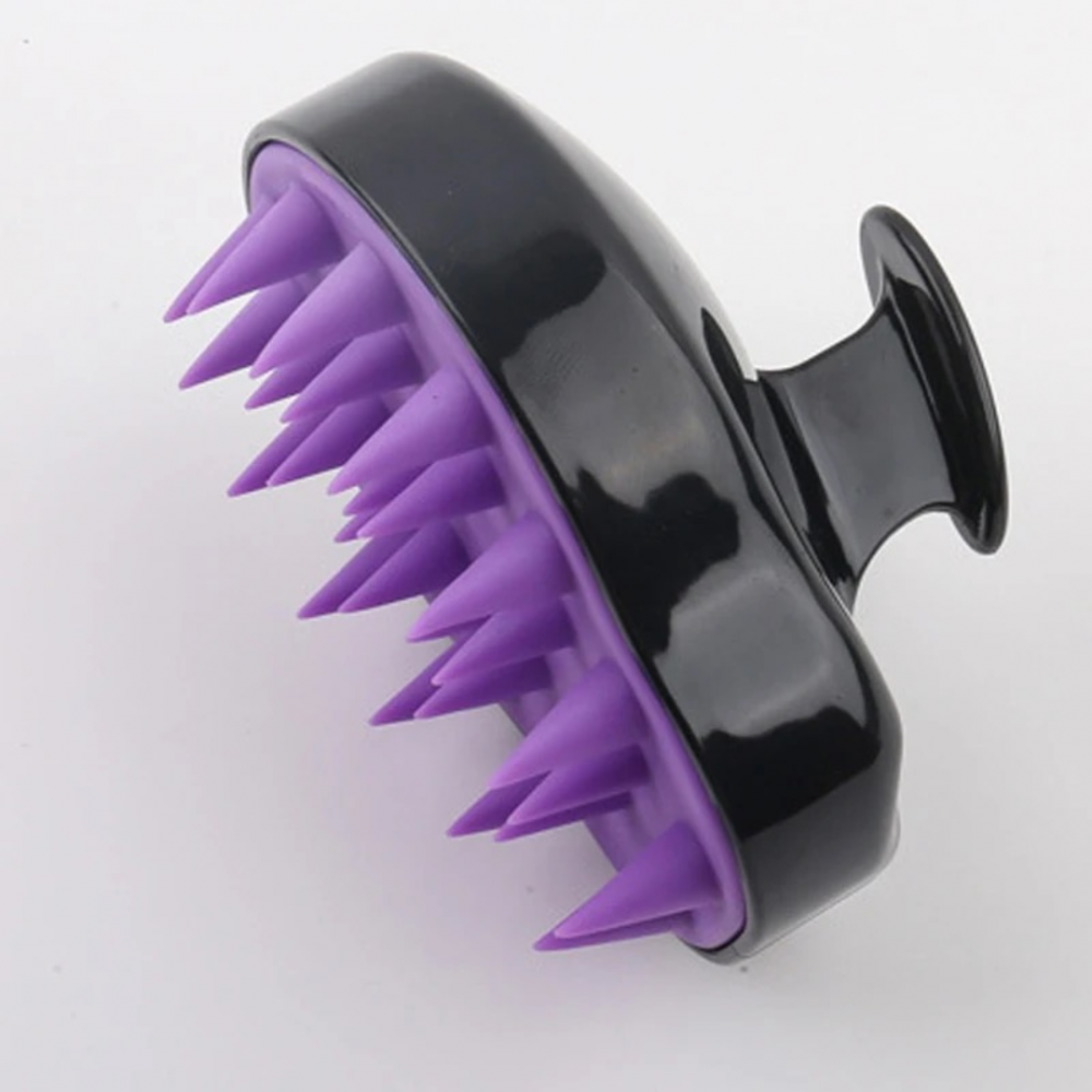 Dispozitiv pentru masaj capilar, Negru/Mov [8]