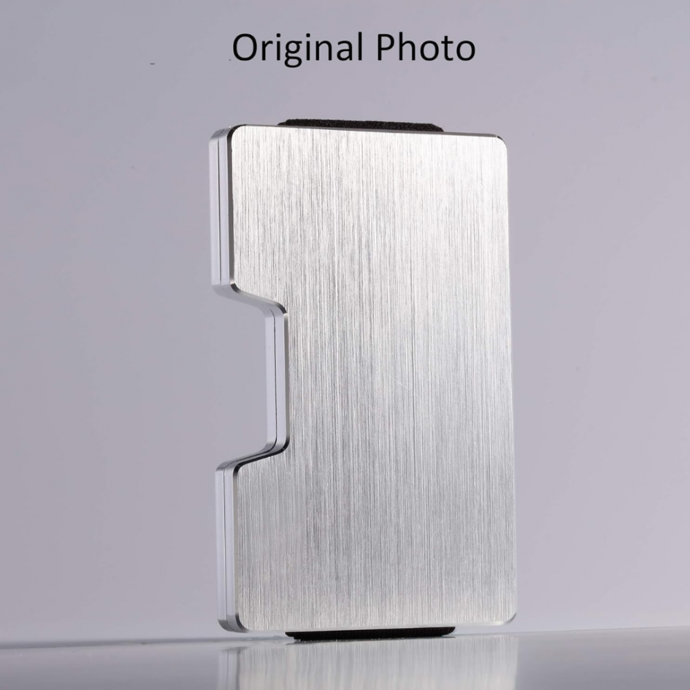 Portofel metalic pentru carduri cu RFID, negru [8]