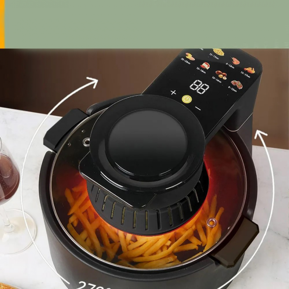 Friteuză fără ulei 8L, cu afișaj digital [4]