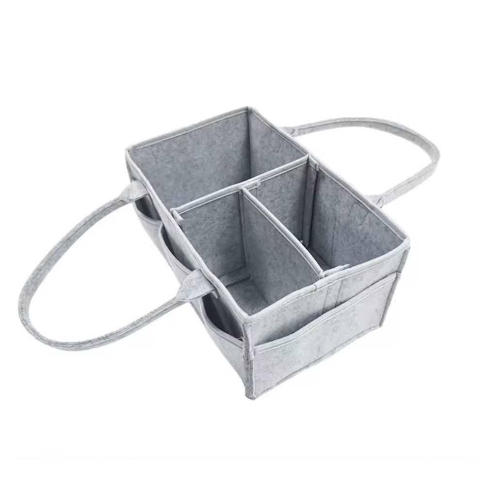 Geantă organizator scutece și accesorii copii, Gri [4]