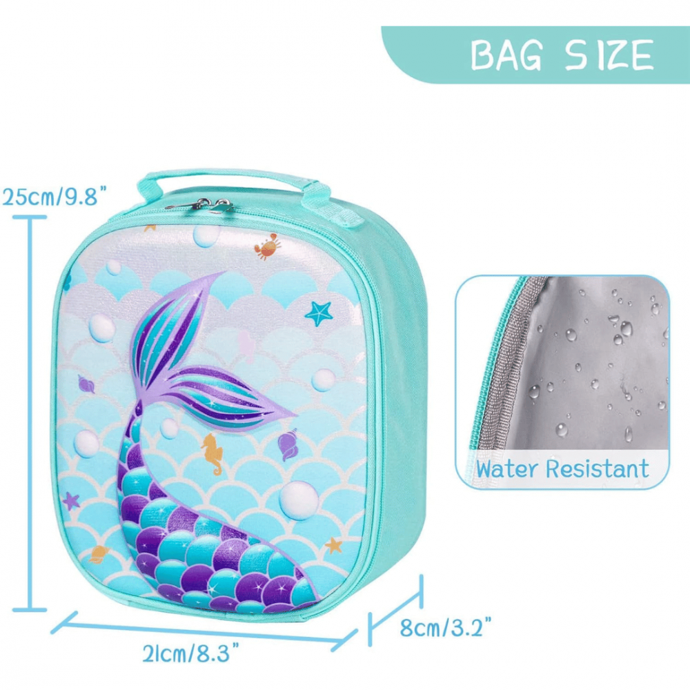 Ghiozdan tip gentuță pentru copii, model Coadă de Sirenă [7]