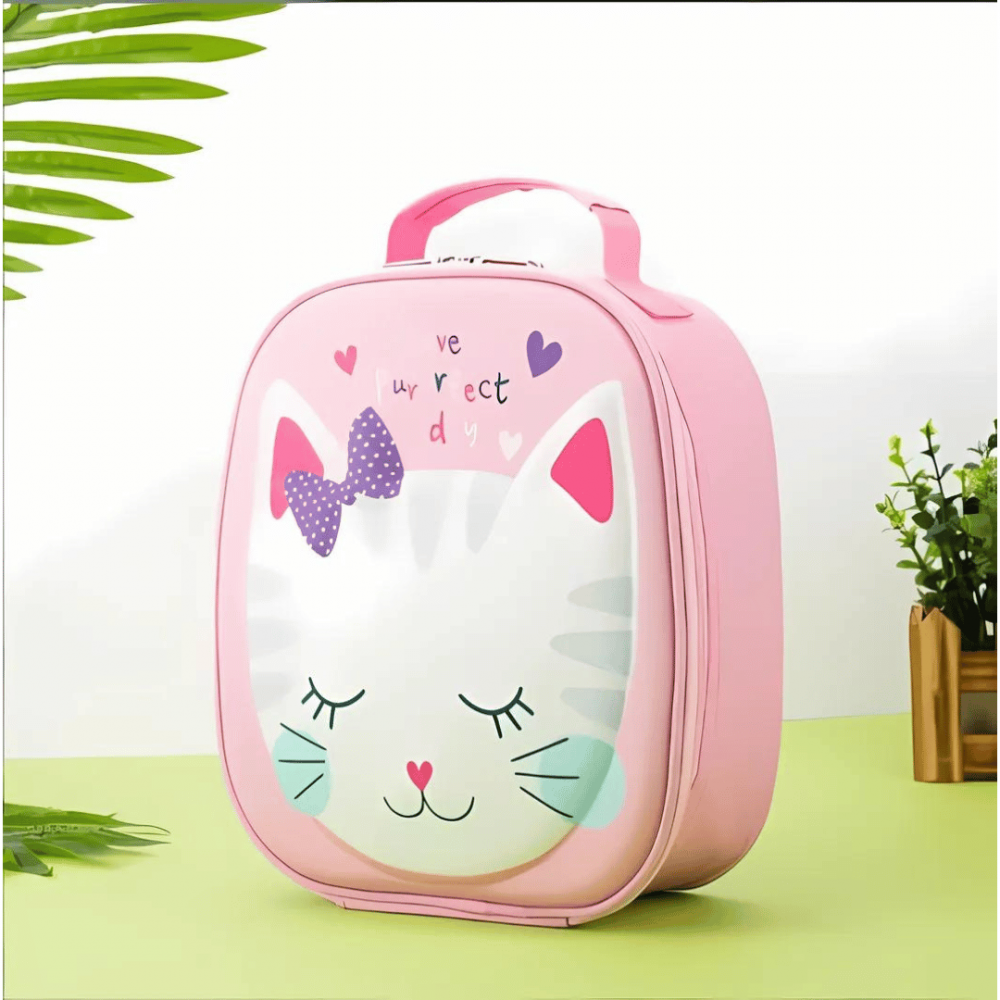 Ghiozdan tip gentuță pentru copii, model Pisicuță [2]